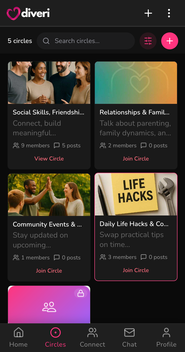 Circles Screen